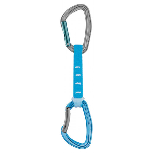 Petzl M060CA00 DJINN AXESS 12 cm Blu - Rinvio