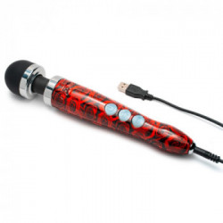 Doxy - Massaggiatore Intimo, Con Vibrazioni, Ricaricabile, Silicone, Lungo