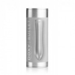 Doxy - Vibratore Mini, Vibrante, Color Argento, Stimolante, Portatile, Ricaricabile