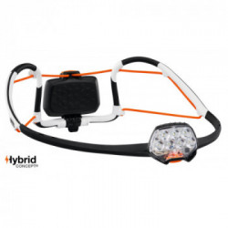 Petzl E104BA00 IKO CORE - Lampada frontale ergonomica a 500 Lumen, con fascia elastica AIRFIT®