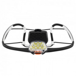Petzl E104AA00 IKO - Lampada frontale ergonomica a 350 Lumen, con fascia elastica AIRFIT®
