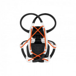 Petzl E104AA00 IKO - Lampada frontale ergonomica a 350 Lumen, con fascia elastica AIRFIT®