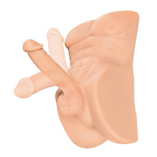 PDX Plus - Masturbatore a Torso Maschile, Pene...