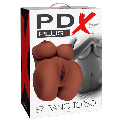 PDX Plus - Masturbatore a Torso, Carnagione...