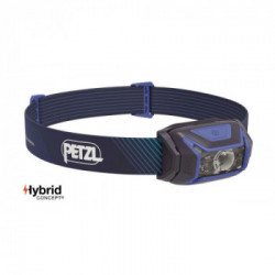Petzl E065AA01 ACTIK CORE Blu - Lampada frontale potente e ricaricabile a 600 Lumen