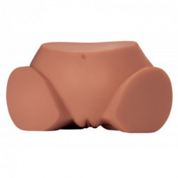 PDX Plus - Masturbatore a Torso, Carnagione Scura, Realistico, Stimolante