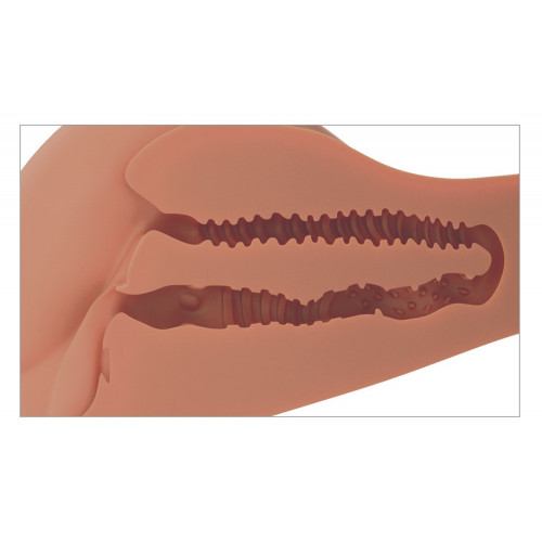 PDX Plus - Masturbatore a Torso, Carnagione...