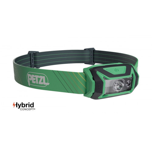 Petzl E067AA02 TIKKA CORE Verde - Lampada...