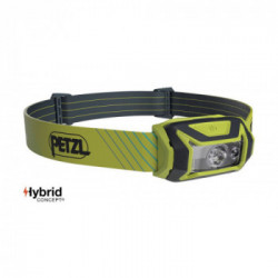 Petzl E067AA03 TIKKA CORE Giallo - Lampada frontale compatta e ricaricabile a 450 Lumen
