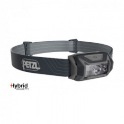 Petzl E061AA00 TIKKA Grigio - Lampada frontale compatta a 350 Lumen