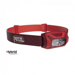 Petzl E060AA03 TIKKINA Rosso - Lampada frontale compatta a 300 Lumen