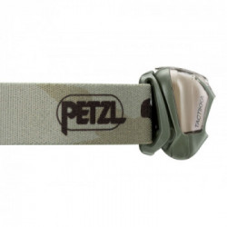 Petzl E093HA01 TACTIKKA Mimetico - Lampada frontale compatta a 300 Lumen, lluminazione bianca o rossa