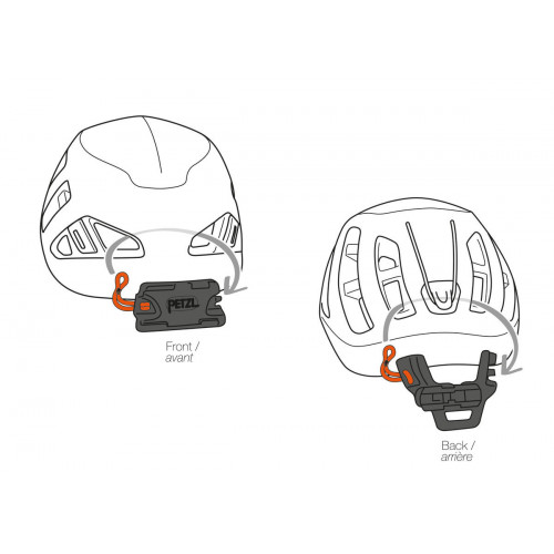 Petzl E103BA00 SIROCCO ADAPT - Attacco per...