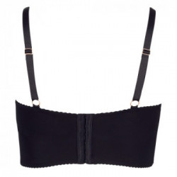 Cottelli Collection - Reggiseno, Nero, Longline, Provocante, Tg 95D