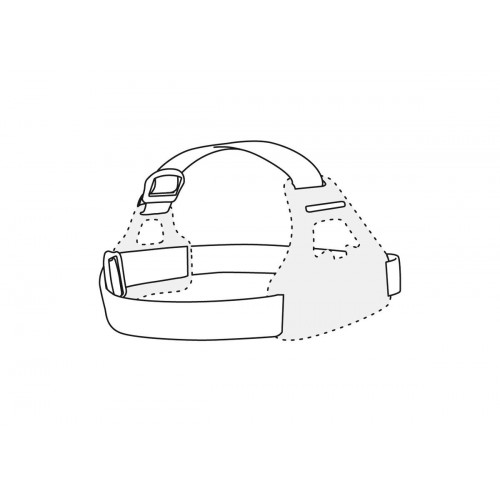 Petzl E51999 - Fascia elastica di ricambio per DUO