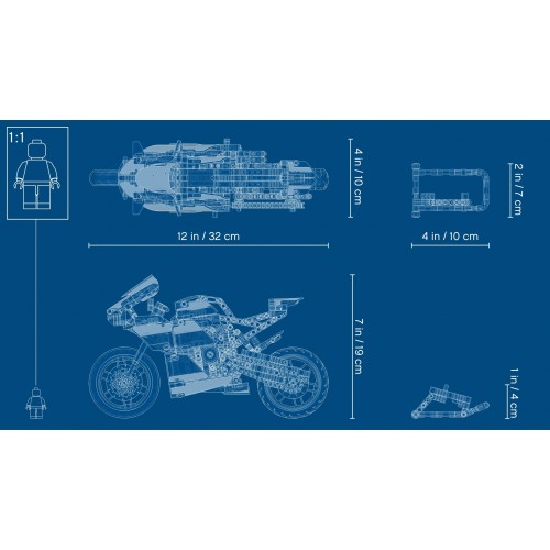 Lego Technic 42107 - Ducati Panigale V4 R