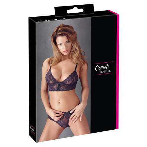 Cottelli Lingerie - Set Intimo, Taglia M, Pizzo...