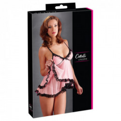 Cottelli Lingerie - Completino Babydoll, Rosa, Taglia S, Sensuale, Provocante