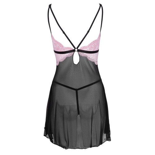 Cottelli Lingerie - Completino Babydoll, Rosa e...