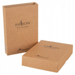 Passion - Babydoll Set, Taglia L/XL, Leggero, Pizzo Nero, Trasparente