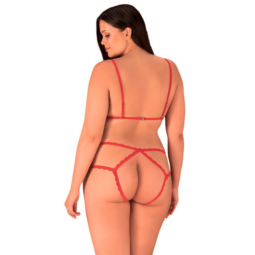 Obsessive - Body di Natale, Taglia 2XL, Rosso,...