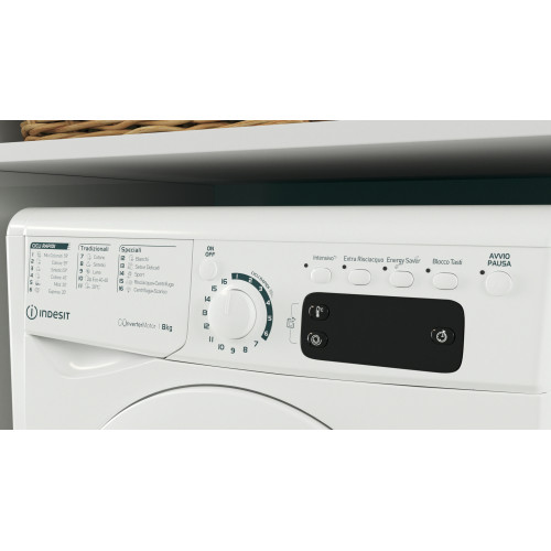 Indesit EWE 81284 W IT - Lavatrice a Carica...