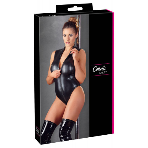 Cottelli Party - Body con Zip, Taglia M, Nero,...