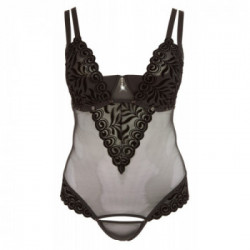 Cottelli Curves - Body Body Raffinato, Pizzo Nero, Seducente