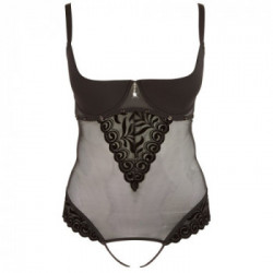 Cottelli Curves - Body Raffinato, Pizzo Nero, Seducente