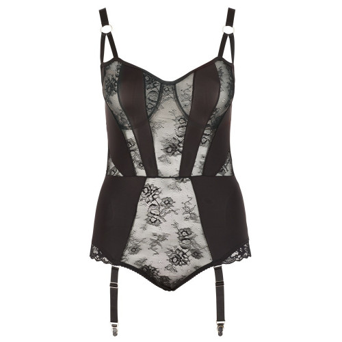 Cottelli Curves - Body Nero, con Inserti a...