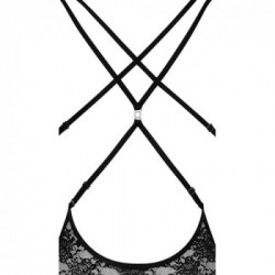Obsessive - Body Nero, Taglia S/M, Pizzo Nero, Sensuale