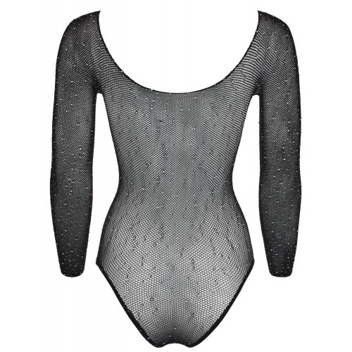 NoXqse Glitter - Body Nero Trasparente con...