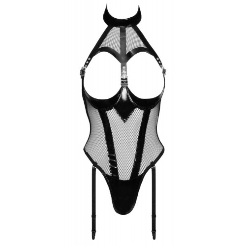 Black Level - Body Nero con Seno a Vista,...