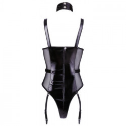 Black Level - Body Nero, Taglia S, Vernice Nera, Lucida, Seducente