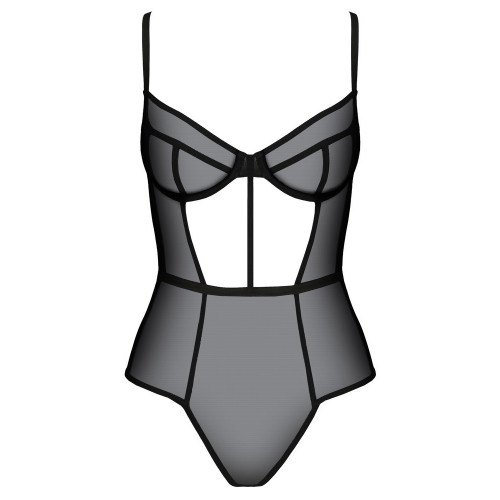 Passion Varella - Body Nero, Taglia L/XL, Eco...