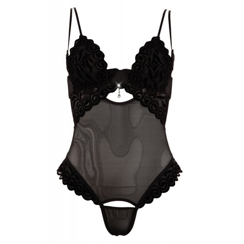 Cottelli Lingerie String Body - Nero, Sensuale,...