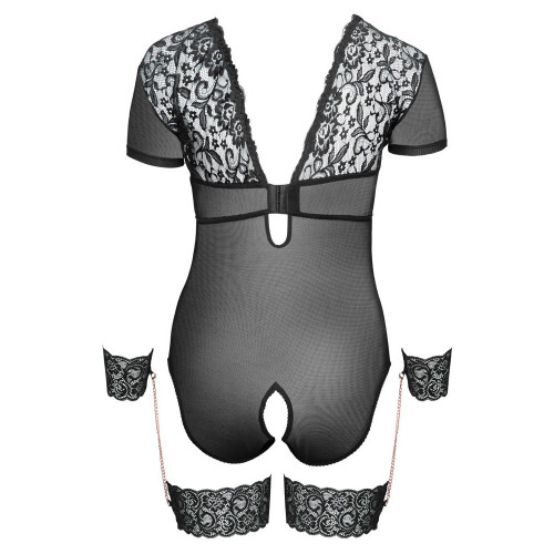 Cottelli Bondage Body - Nero, Inserti in Pizzo,...