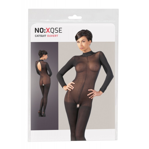 NoXqse Catsuit With Lace Collar - Tutina Intima...