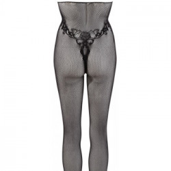 NoXqse Catsuit - Tutina Intima Trasparente Nera, Morbido, Elastico, Taglia S-L