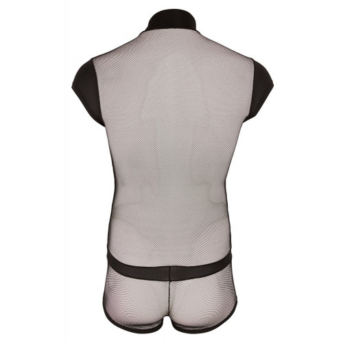 Svenjoyment Playsuit - Body da Uomo, Nero,...