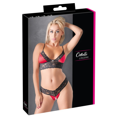 Cottelli Lingerie Bra and String - Completino...