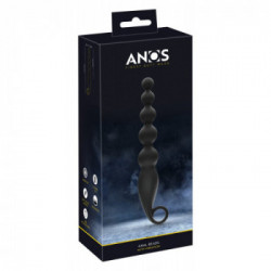 Anos Anos Vibrating Anal Beads - Vibratore Anale a Sfere, 7 MOD, Impermeabile, Ricaricabile