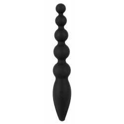 Anos Anos Vibrating Anal Beads - Vibratore Anale a Sfere, 7 MOD, Impermeabile, Ricaricabile