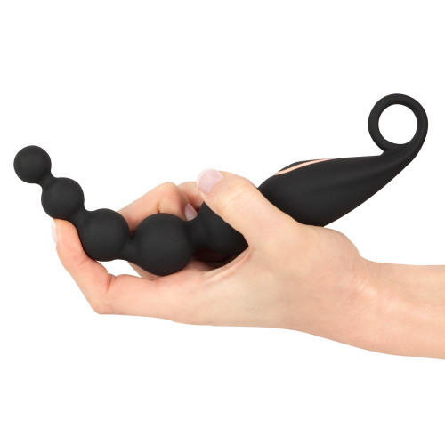 Anos Anos Vibrating Anal Beads - Vibratore...