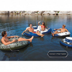 Intex 58837 - Ciambellona Doppia River Run, 243x157 cm
