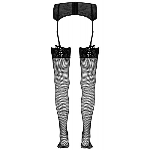 Cottelli Legwear Net Stockings Lace - Calze a...