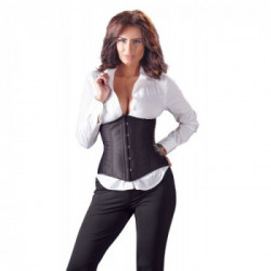 Cottelli Party Open Cup - Corsetto, Nero ,Seno Scoperto, Modellante, Taglia M