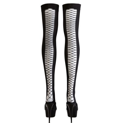 Cottelli Legwear Overknee - Calze a Rete Nere,...