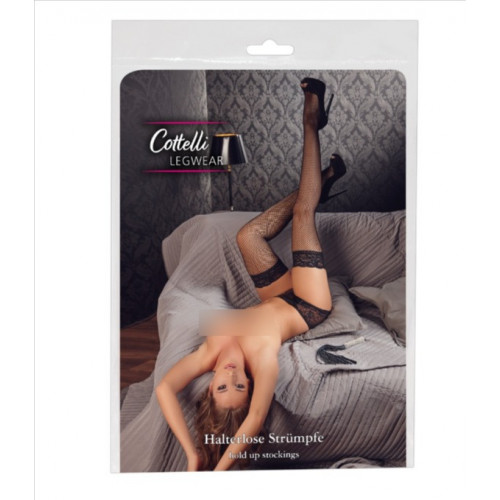 Cottelli Legwear Net Hold Up - Calze a Rete...