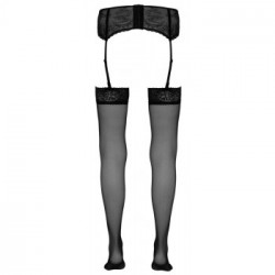 Cottelli Legwear Stockings - Collant Color Nero, Taglia 2